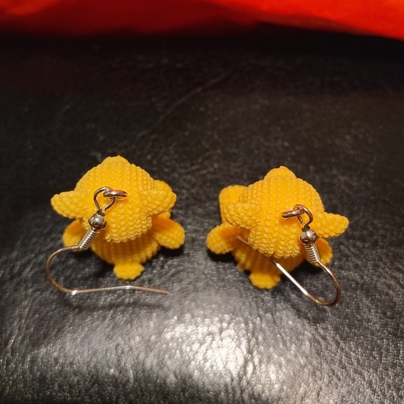 Teddy Bear Earrings - Picture 5 of 7